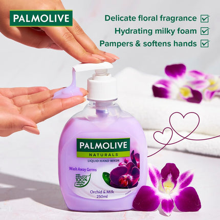 Palmolive Naturals Black Orchid & Milk Liquid Hand Wash, 250ml