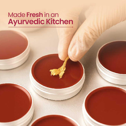 Nat Habit Lip Balm Fresh Beetroot Squalane 8gm Lip Butter With Desi Ghee & Raw Honey