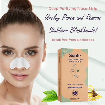 Sanfe Deep Purifying Nose Strips Pack of 6