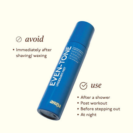 Asaya Even Tone Underarm Mist | 100 ml