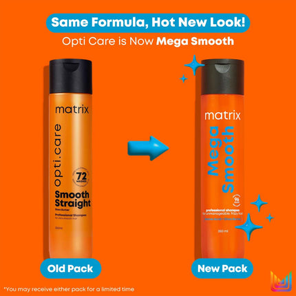 Matrix Mega Smooth Professional Shampoo Shea Butter & Amino Acids-