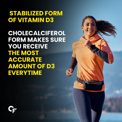 Carbamide Forte Vitamin D3 2000IU | 90 Tablets