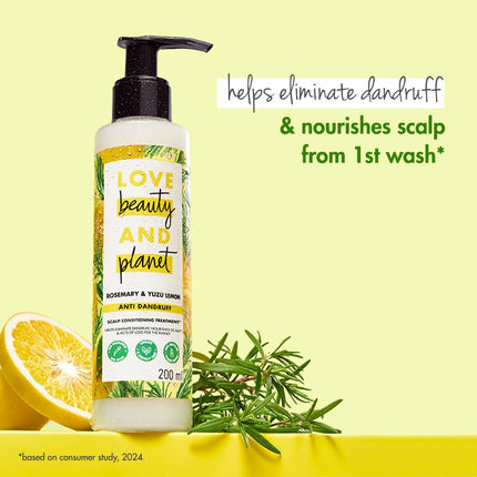 Love Beauty And Planet Rosemary & Yuzu lemon Scalp Conditioning 200ml