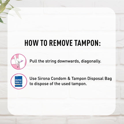 Sirona Period Made Easy Applicator Tampons-16 Pcs