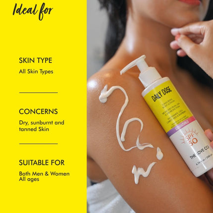 THE LOVE CO Sunscreen Body Lotion SPF 50 PA++++ - Broad Spectrum UVA & UVB- 200ml (Pack of 2)