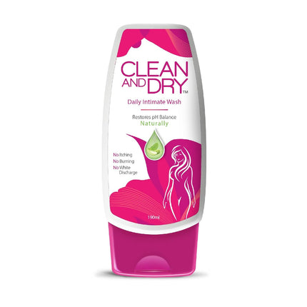 CLEAN AND DRY INTIMATE WASH 189 ML