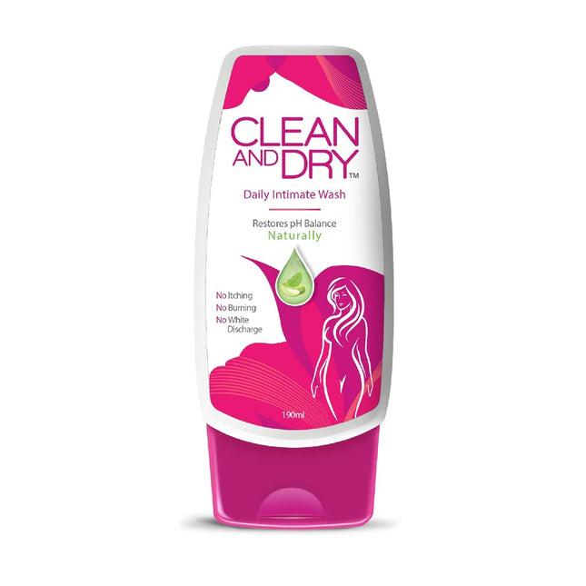 CLEAN AND DRY INTIMATE WASH 189 ML