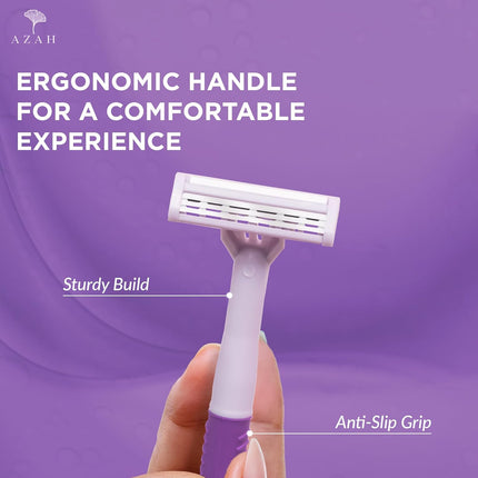 Azah Disposable Body Razor for Women [Pack of 3]