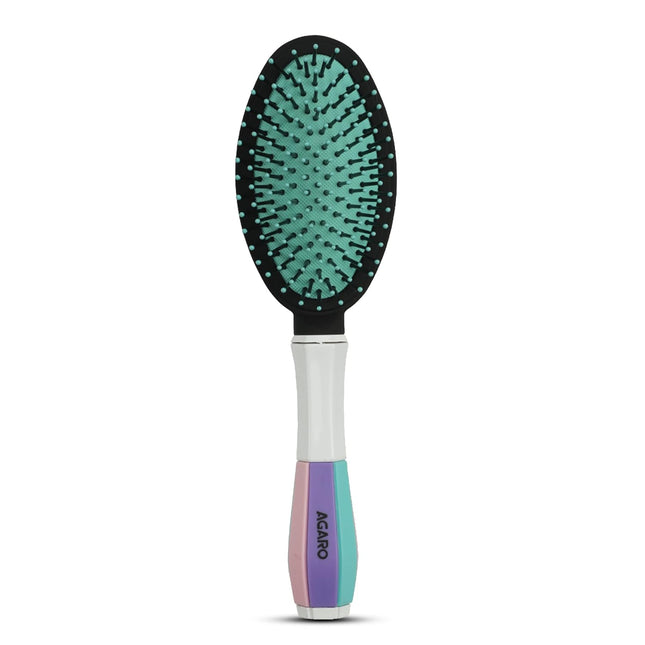 AGARO Classic Cushion Hair Brush with Strong & flexible nylon bristles