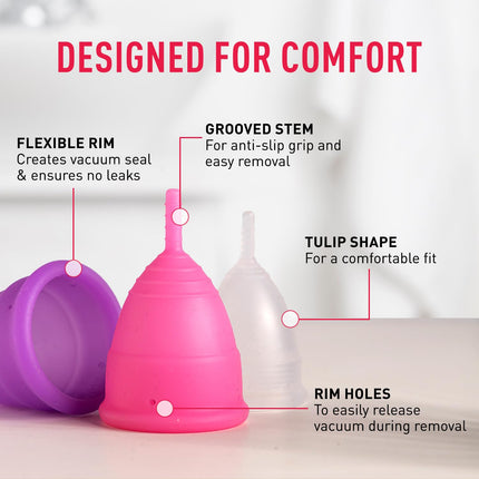 Sirona Reusable Menstrual Cup for Women