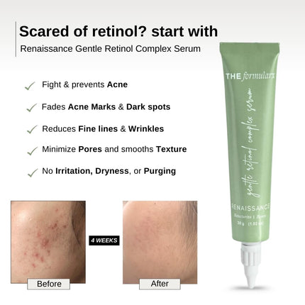 The Formularx 0.1% Retinol + 0.5% Granactive Retinol Gentle Complex Serum-30G