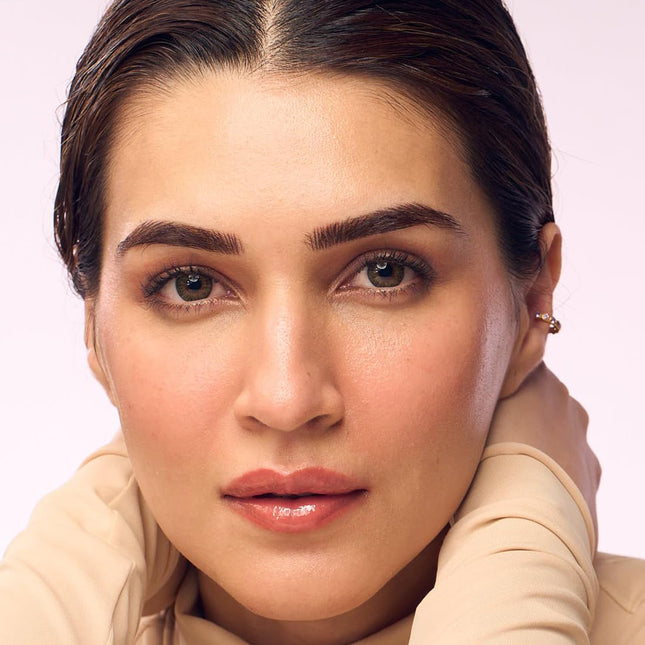 Hyphen Tinted Lip Balm - Hazel | 1% Vitamin E, 2% Squalane & Peptides | 10g