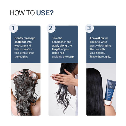 Bare Anatomy Anti-Hair Fall Shampoo & Conditioner Combo 250ml + 175gm