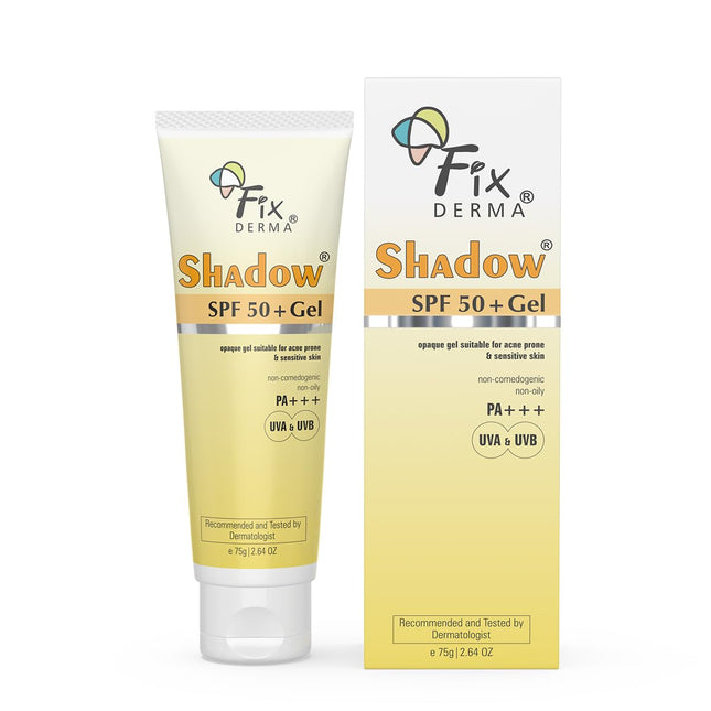 Fixderma Shadow Sunscreen SPF 50+ PA+++ Gel | Sunscreen-75G