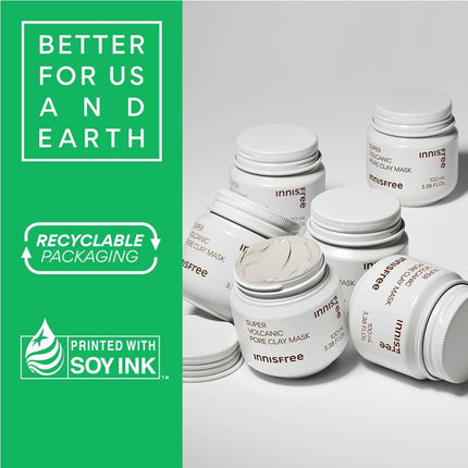 Innisfree Super Volcanic Pore Clay Mask 2X 100ml