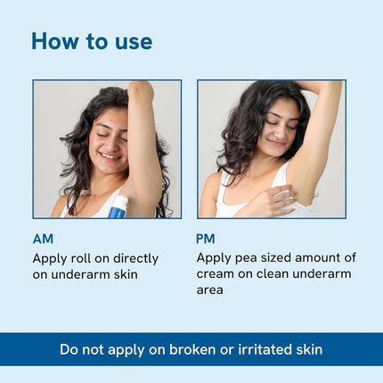 Be Bodywise Underarm Brightening Kit  4% AHA BHA Underarm Roll-On 50ml & Pigmentation Repair Cream (100g)