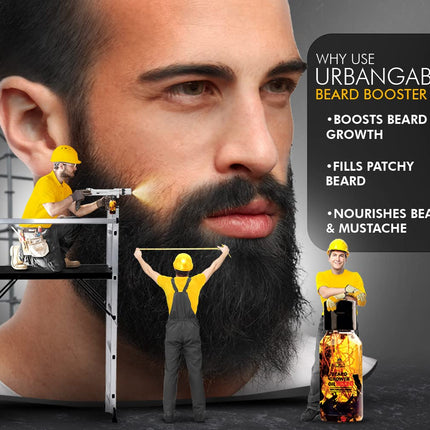 UrbanGabru Beard Booster Growth Oil for Men -60 ml