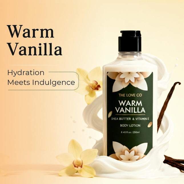 The Love Co Warm Vanilla Body Lotion-250ml