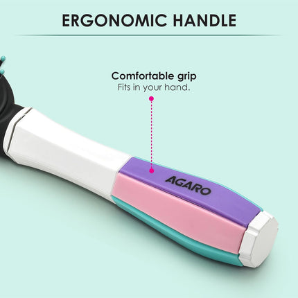 AGARO Classic Cushion Hair Brush with Strong & flexible nylon bristles