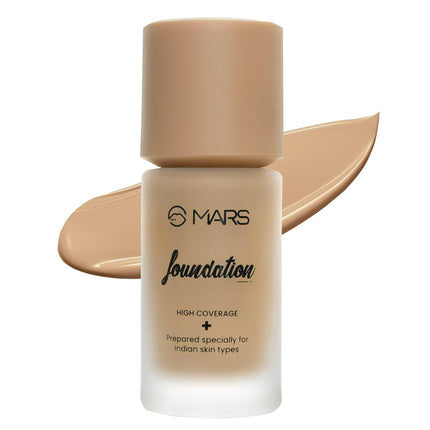 MARS SPF50 PA++++ High Coverage Liquid Foundation -40ml