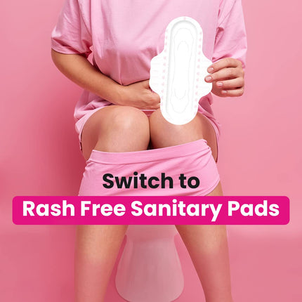 Everteen XL Cottony-Soft Top Sanitary Pads Pack of 20 Pads Each, 280mm