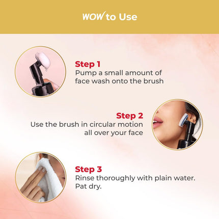 WOW Skin Science Apple Cider Vinegar Foaming Face Wash-150ml