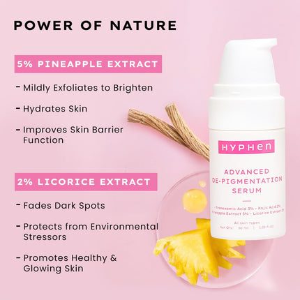 Hyphen Advanced De-Pigmentation Serum - 30ml