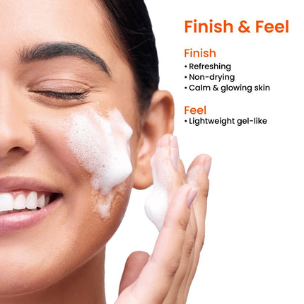 Foxtale Refreshing Face Wash for Deep Cleansing with Niacinamide - 100 ml