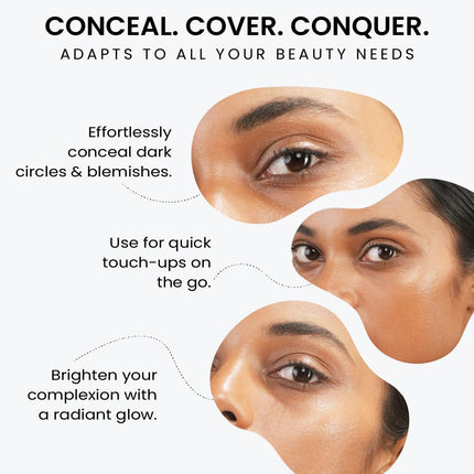 INSIGHT Airbase Concealer with Medium to Full Coverage Almond Dream-9g