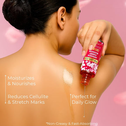 THE LOVE CO. Body Oil | With Coconut, Almond & Jojoba Oils-100ml
