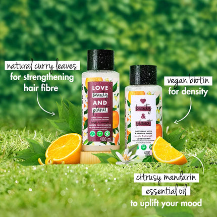 Love Beauty & Planet Curry Leaves|| Biotin & Mandarin conditioner-400ml