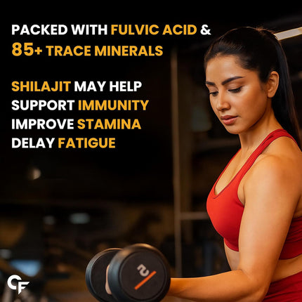 Carbamide Forte Shilajit Gold - 60 Veg Capsules