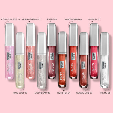 FACESCANADA Beyond Shine Lip Gloss-3.8ml