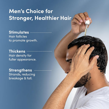 Man Matters Advanced Hair Serum 30ml | 23% actives (3% Redensyl, 2% Anagain & 1% Aminexil, Rosemary Leaf Extract)