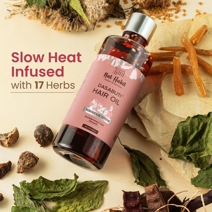 Nat Habit Hibiscus Amla Hair Oil-100ml