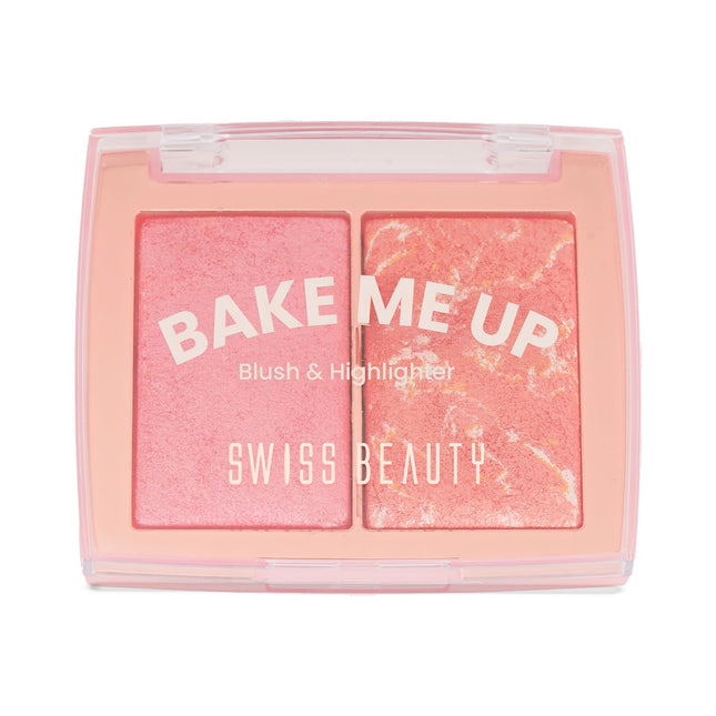 Swiss Beauty Bake Me Up Blush & Highlighter-12g