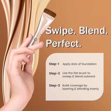 Colors Queen Ultra Thin Flat Foundation Makeup Brush