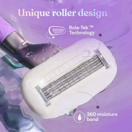 Bombae Rollplay hair removal razor Refills/Cartridge/Blades