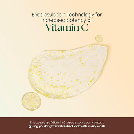 Moha Vitamin C Face Wash with Encapsulated Vitamin C, Ayurvedic & Herb-Extracts-100ml