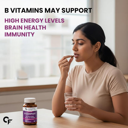 Carbamide Forte Vitamin B-Complex 120 Vegetarian Tablets