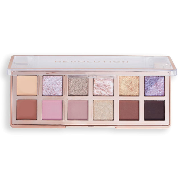 Makeup Revolution Enchanted Icon Eyeshadow Palette | 10 Dreamy Shades + 2 Cream