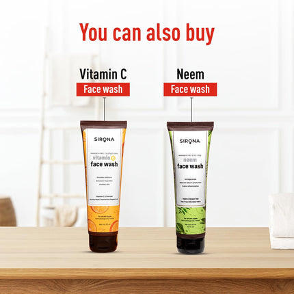 Sirona Exfoliating Face Wash for Men & Women 125 ML