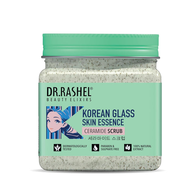 DR.RASHEL Korean Face & Body Scrub | With Rice Water & Ceramide-380ml