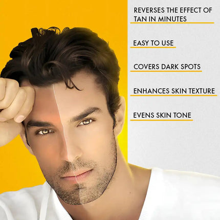 UrbanGabru De-tan Face Pack with Vitamin C & Aloe Vera Extracts-100gm