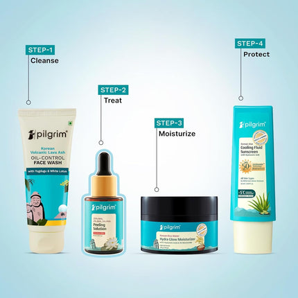 Pilgrim 25% AHA + 2% BHA + 5% PHA Peeling Solution 30ml