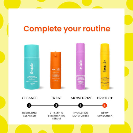 Foxtale SPF 70 Niacinamide Dewy Sunscreen with PA++++ For Dewy Sun Protection