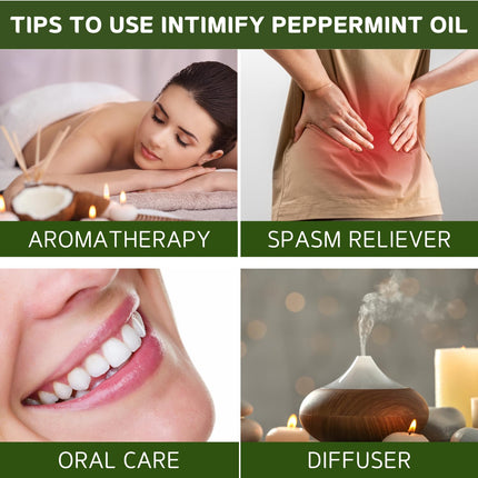 INTIMIFY Peppermint Oil, Peppermint Essential Oil-30ml