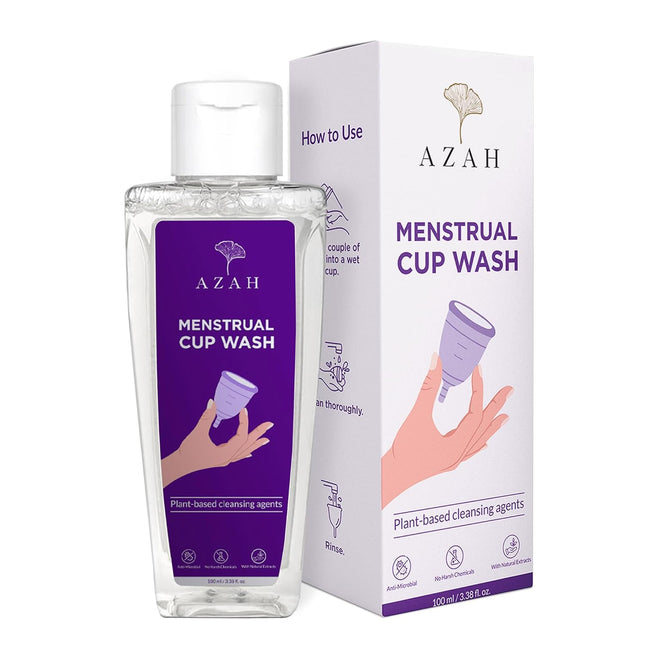 AZAH Menstrual Cup Wash 100 ml | Plant-Based