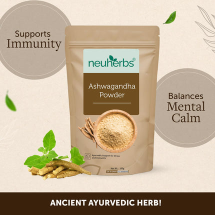 Neuherbs Ashwagandha Powder - 100 Gm