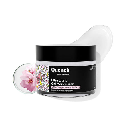 QUENCH BOTANICS Mon Ultra Light Moisturizing Gel with 2% Niacinamide, Nourishes & Adds-50ML